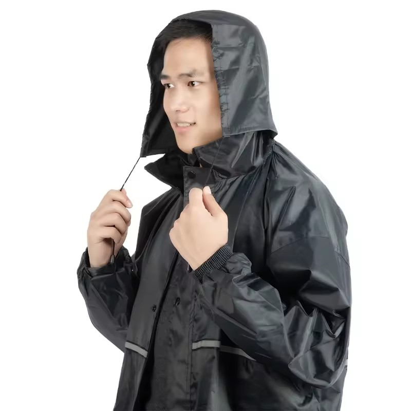 Impermeable reflectante de protecci&oacute;n y seguridad 8815