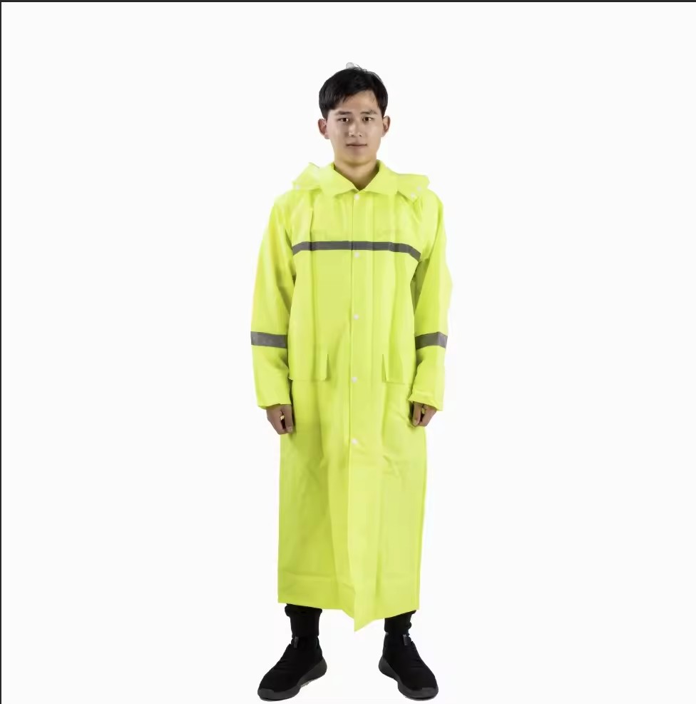 Gabardina larga impermeable 8601