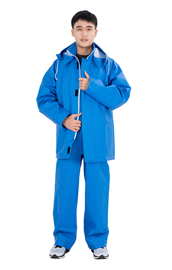 Conjunto de Impermeable de Tejido de Punto 2602+2614